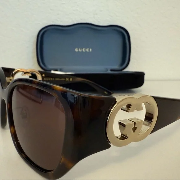 Gucci Women’s Sunglasses GG1912SA – Dark Tortoise Shell - Picture 3 of 6